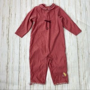 Vintage Classic Pooh Bear Pink One Piece Outfit